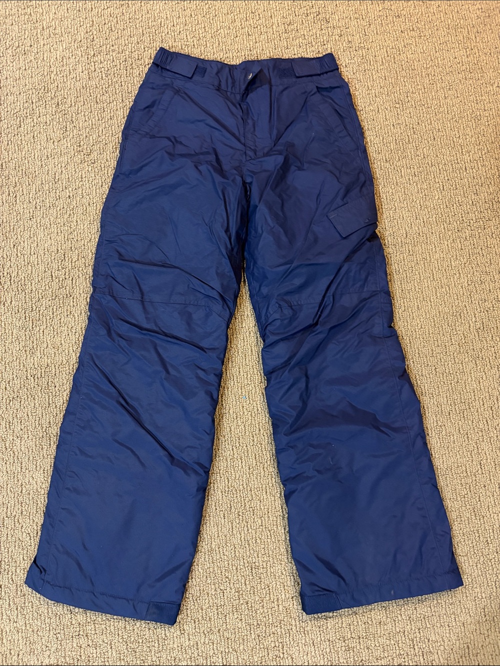 Columbia Youth L 14/16 Navy Blue Cargo Snow Pants